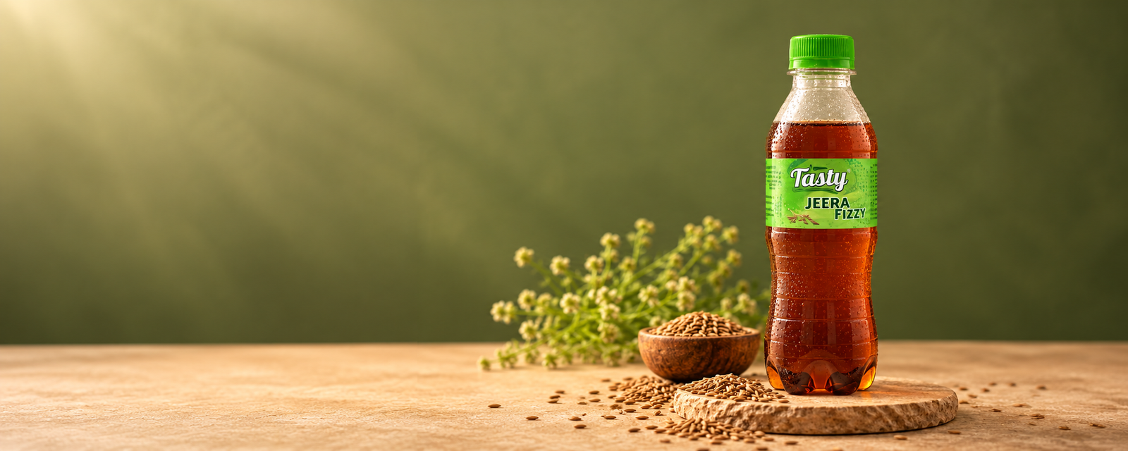 Tasty Jeera Fizzy with cumin